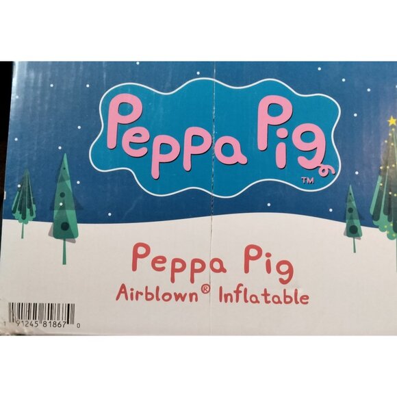 Peppa Pig Inflatable Outdoor Yard Display Christmas Light Hasbro - Picture 6 of 9